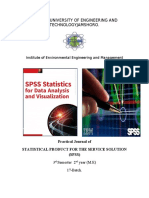 17ME-ENV-48 SPSS Practical