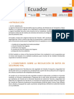 Plan Estratégico de Seguridad Vial en El Ecuador 2015