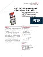 Surgeflex 32: Portable Cable Test and Fault Location System On Low and Medium Voltage Power Cables