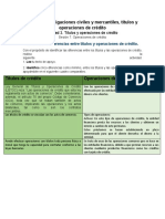 Módulo 9. Obligaciones Civiles y Mercantiles, Títulos y Operaciones de Crédito