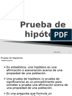 1-Prueba de Hipotesis