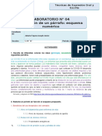 Laboratorio 04 - Redacción de Un Párrafo-Esquema Numérico-Completo