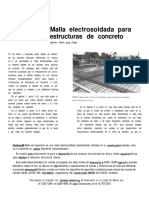 4 Malla Electrosoldada para Estructuras de Concreto