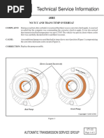 Technical Service Information: Automatic Transmission Service Group