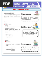 Factorización Por Agrupación de Términos - Primero de Secundaria