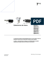 Detector de Llama QRA Por Radiación UV - Siemens