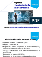 Semana 1 Fundamentos Del Mantenimiento - C.Y PDF