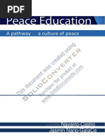 Peace Education, A Pathway To A Culture of Peace PDF