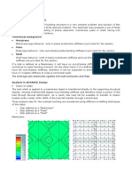 Slab Types: Membrane, Plate or Shell