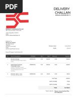 Delivery Challan# INV-17
