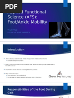 Applied Functional Science Afs PP