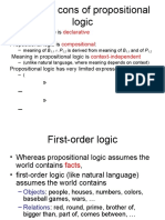 Pros and Cons of Propositional Logic