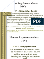 Normas Regulamentadoras NR'S