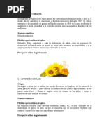 Aceite de Girasol