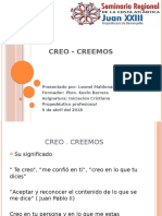 Creo - Creemos