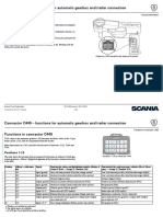 Connector C449 - Functions For Automatic Gearbox and Trailer Connection General Information