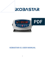 Kobastar K1 User Manual