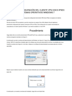 Manual Instalacion de Cliente VPN Cisco