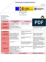 Ficha de Seguridad Nitrito de Sodio