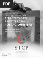 Programa de Entrenamiento para Terapeutas Posracionalistas