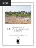 Assessment of Solid Waste Management in Liberia