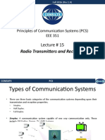 Lecture 15 - Radio Transmitters and Receivers