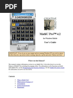 MathU Pro Manual Basico