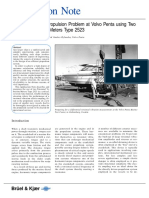 Application Note: Solving A Critical Propulsion Problem at Volvo Penta Using Two Torsional Vibration Meters Type 2523