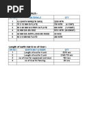 Earthing Materials:-: SR No Materials QTY