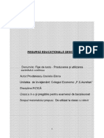 10 Fizica Prodanescu-Daniela Fişe-De-Lucru Curent-Continuu PDF