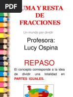 5° Suma y Resta de Fracciones PDF