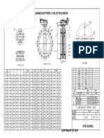 Double Flanged Butterfly Valve PDF