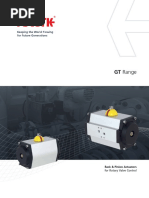 Range: Rack & Pinion Actuators