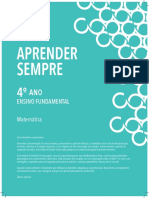 4º Ano - Aprender Sempre - MT - 4 Ano PDF