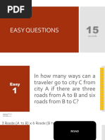 Easy Questions: Seconds