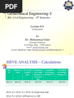 Lec #6 (Hydrometer Analysis)