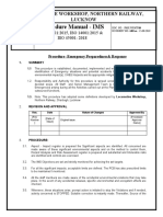 Procedure Manual - IMS: Locomotive Workshop, Northern Railway, Lucknow