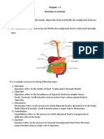 Chapter - 2 Nutrition in Animals Digestion in Humans