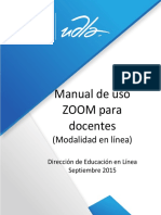 Manual de Uso Zoom