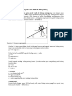 Hukum Newton Pada Bidang Miring