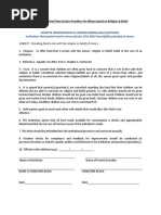 Example Memorandum of Understanding (Mou) Between Institutions That Provide Food To Minors (Under 18's) AND Parent(s) /guardian(s) of Minors