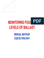 Monitoring Fouling Ballast