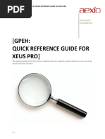 Xeus Gpeh Analysis Quick Guide