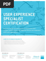 UX-Specialist-Certification AKENDI