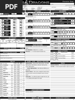 STR CON DEX INT WIS CHA: Initiative Initiative Defenses AC Movement Speed