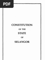 Selangor State Constitution