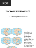 Factores Históricos: La Tierra Un Planeta Dinámico