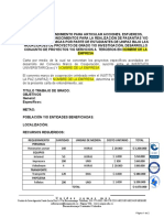 Modelo Carta de Entendimiento - Trabajo de Grado