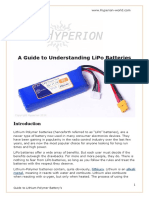 Hyperion g5 50c 3s 1100mah Lipo Battery User Guide PDF