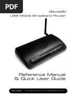 Dovado UMR Mobile Broadband Router - Manual PDF